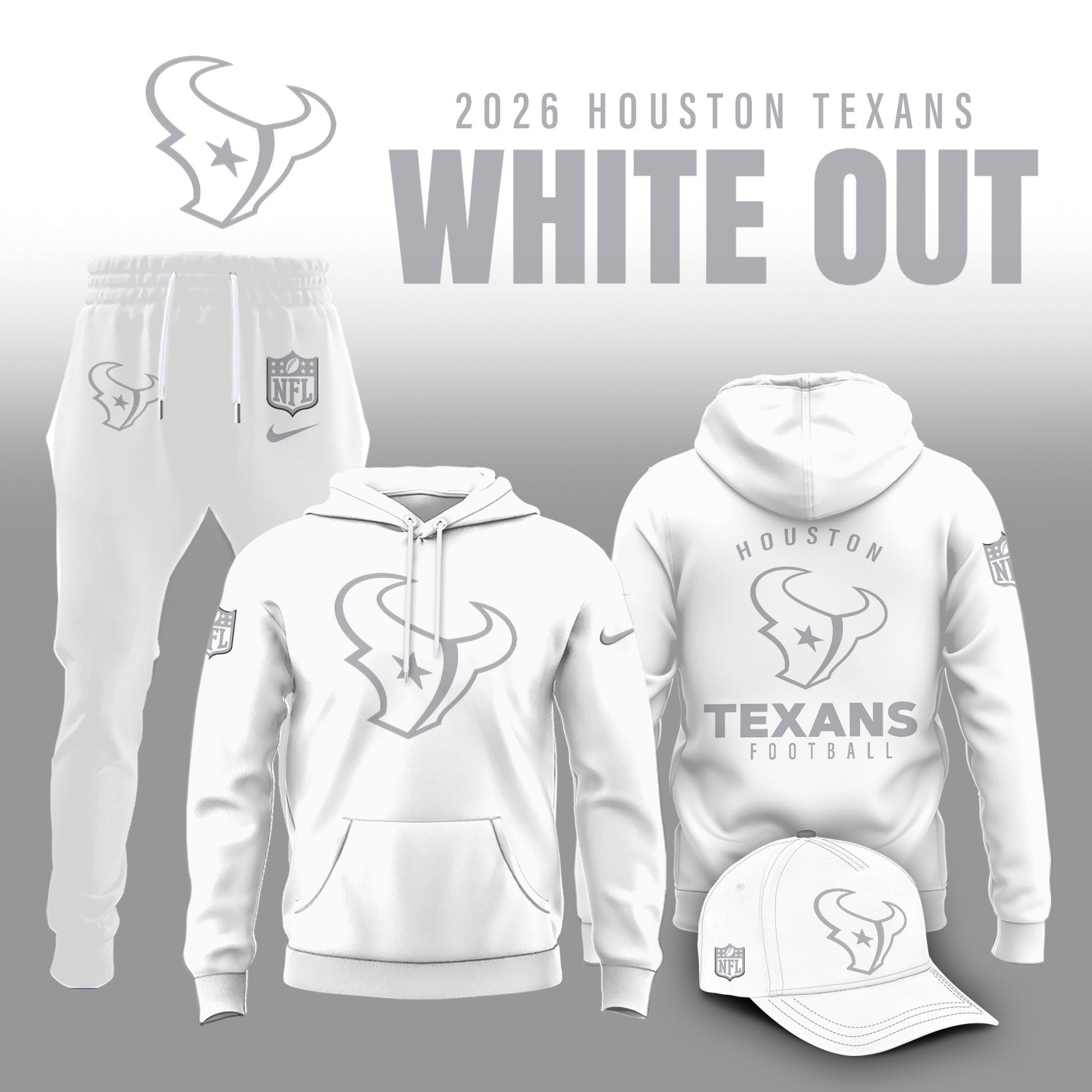 Musemora - Unisex Houston Texans Hoodie - Game Day