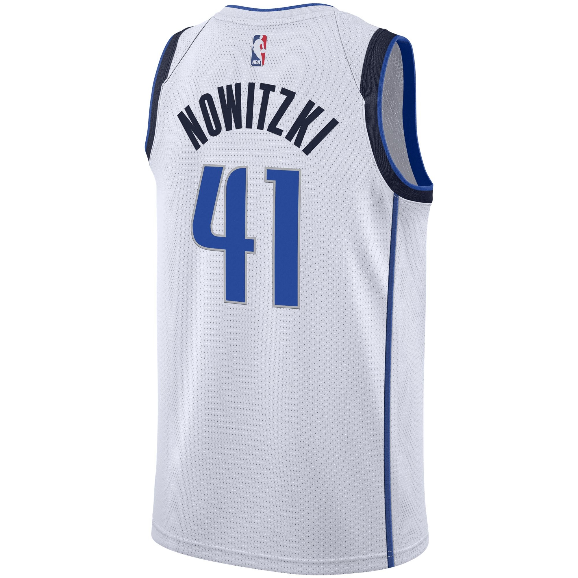 Dirk Nowitzki Dallas Mavericks Swingman Jersey - Association Edition - White Jersey - Image 3