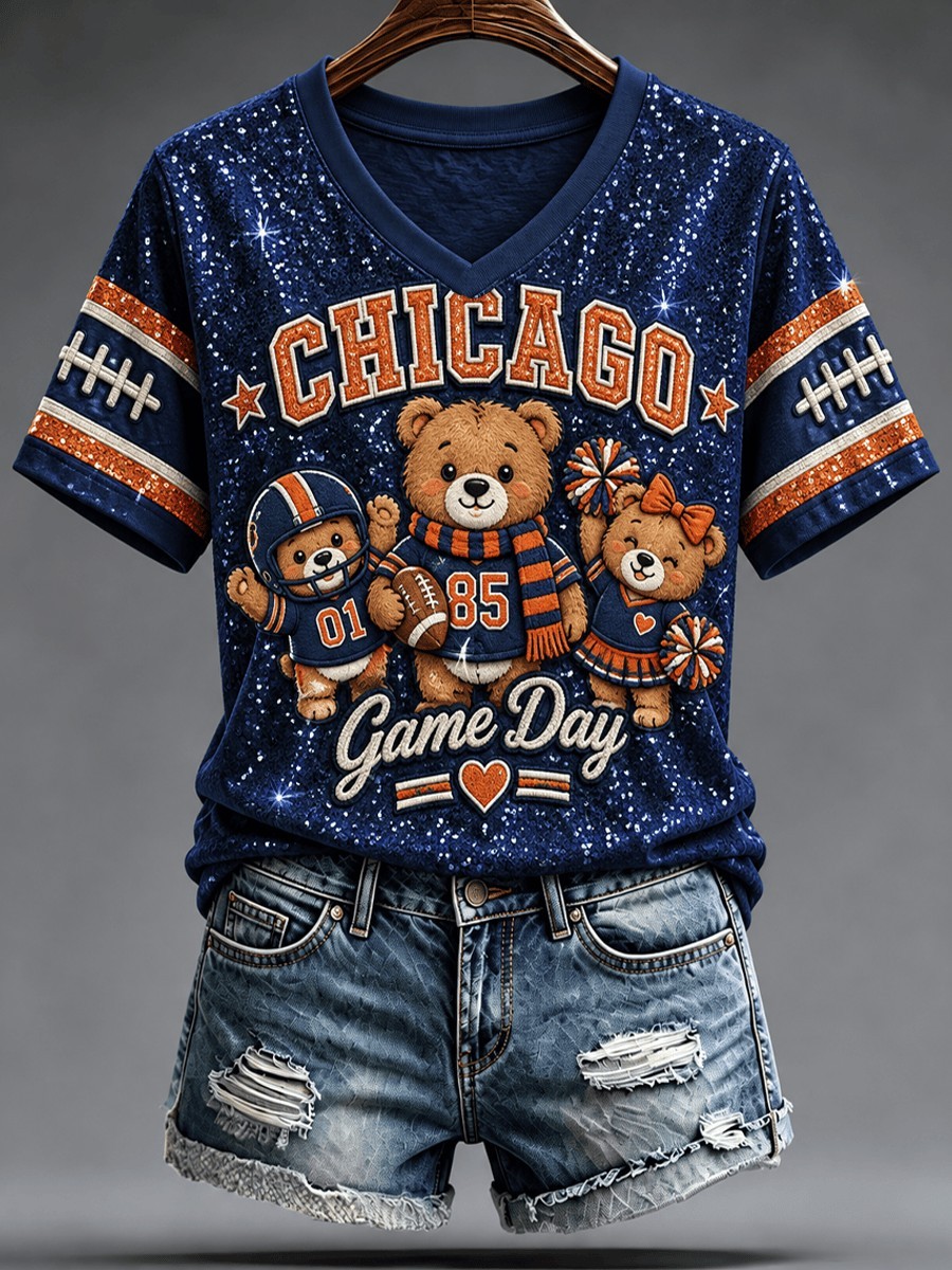 Musemora - Unisex Chicago Bears Shirt - Game Day