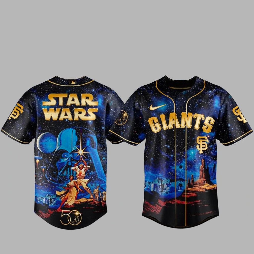 San Francisco Giants x Star Wars 2026 Baseball Jersey Version 2