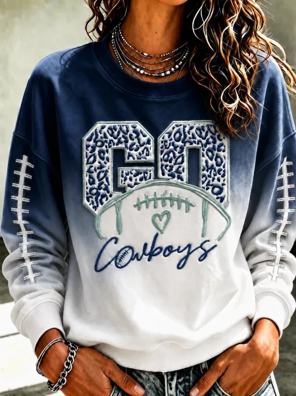 Musemora - Unisex Dallas Cowboys Sweatshirt - Game Day Football