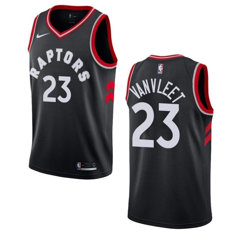 Men's Toronto Raptors Fred VanVleet #23 Statement Swingman Jersey Black