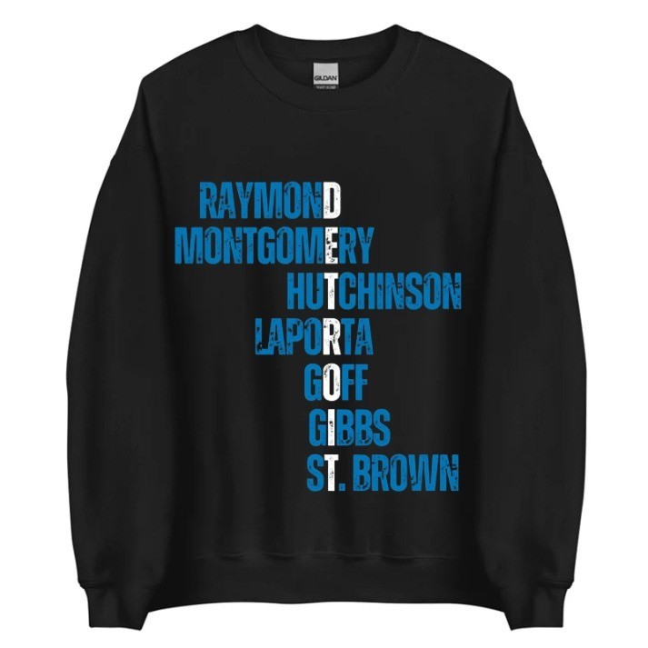 Musemora - Unisex Detroit Lions Sweatshirt - Football