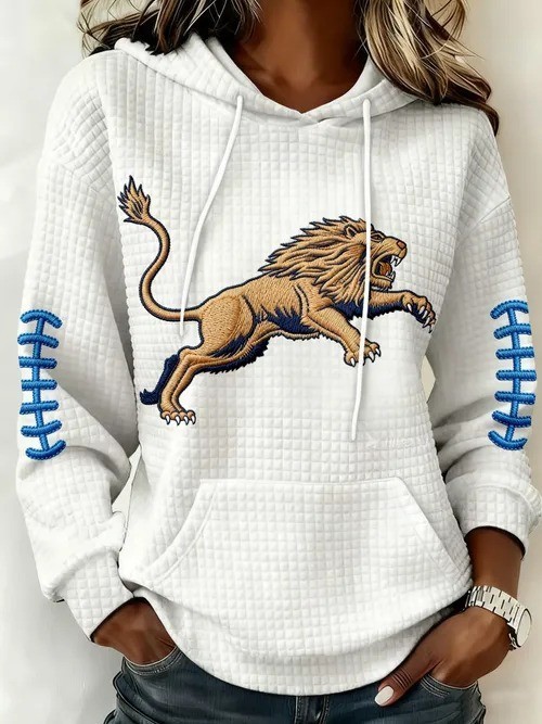 Musemora - Women's Detroit Lions Sweatshirt - Football