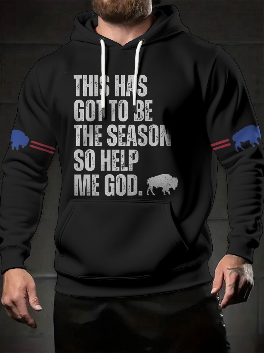Musemora - Men's Buffalo Bills Sweatshirt - Game Day Football