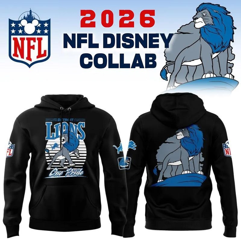 Musemora - Men's Detroit Lions Hoodie