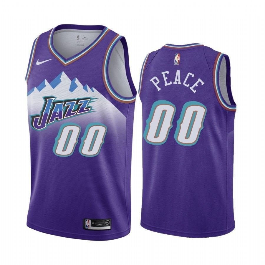 Men's Jordan Clarkson Peace Jazz Classic Jersey