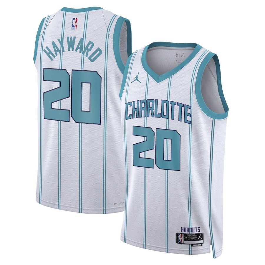 Gordon Hayward 20 Charlotte Hornets Unisex Swingman Jersey Association Edition White