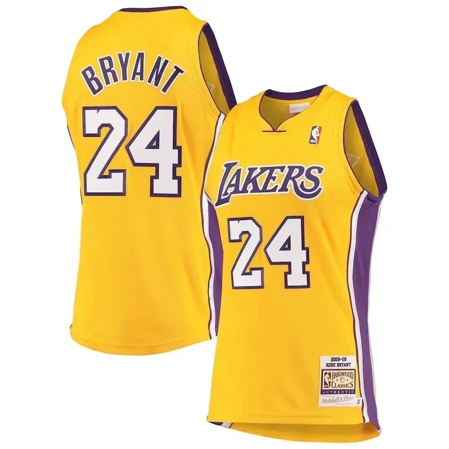 Kobe Bryant Los Angeles Lakers Mitchell & Ness Hardwood Classics 2008-09 Jersey - Gold