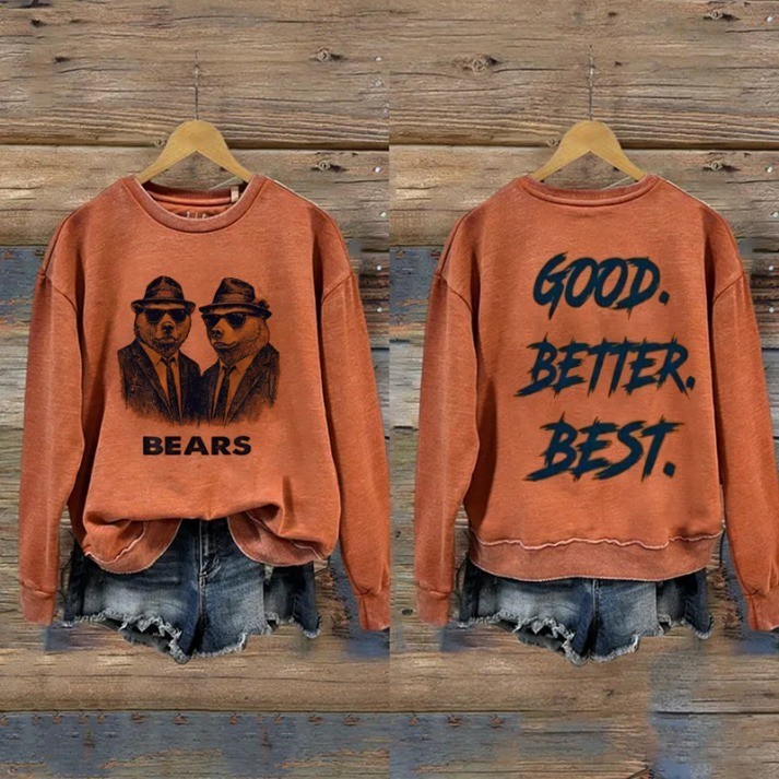 Musemora - Unisex Chicago Bears Sweatshirt - Football