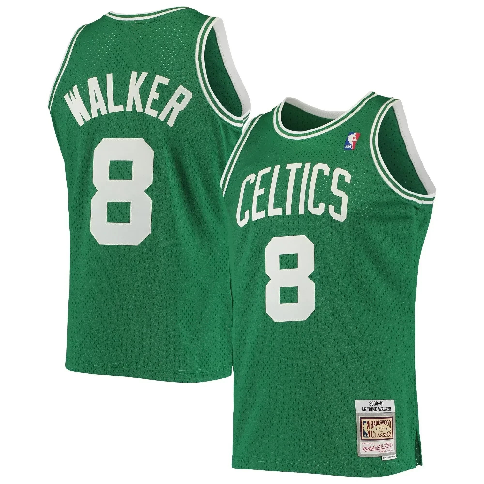 Antoine Walker Boston Celtics Mitchell & Ness Hardwood Classics Swingman Jersey Kelly Green