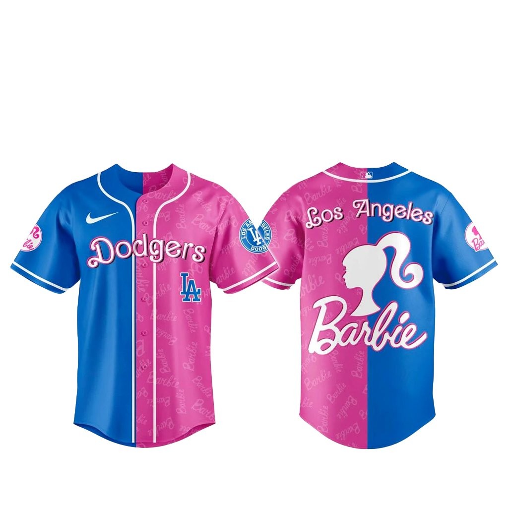 Los Angeles Dodgers x Barbie Night Game 2026 Baseball Jersey