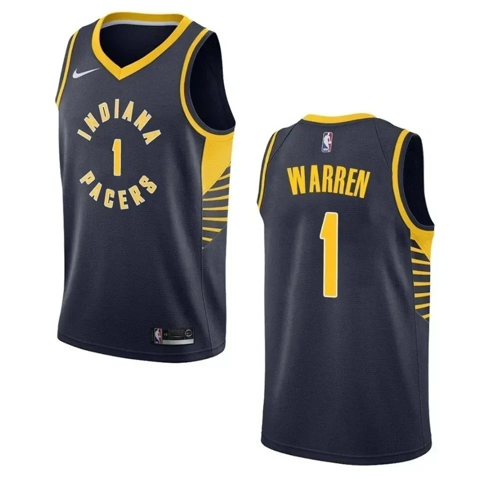 Men's Indiana Pacers T.J. Warren Icon Swingman Jersey Navy
