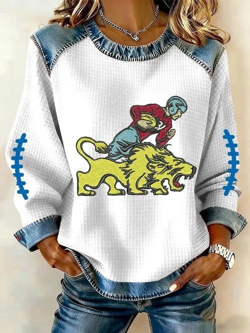 Musemora - Unisex Detroit Lions Sweatshirt - Football