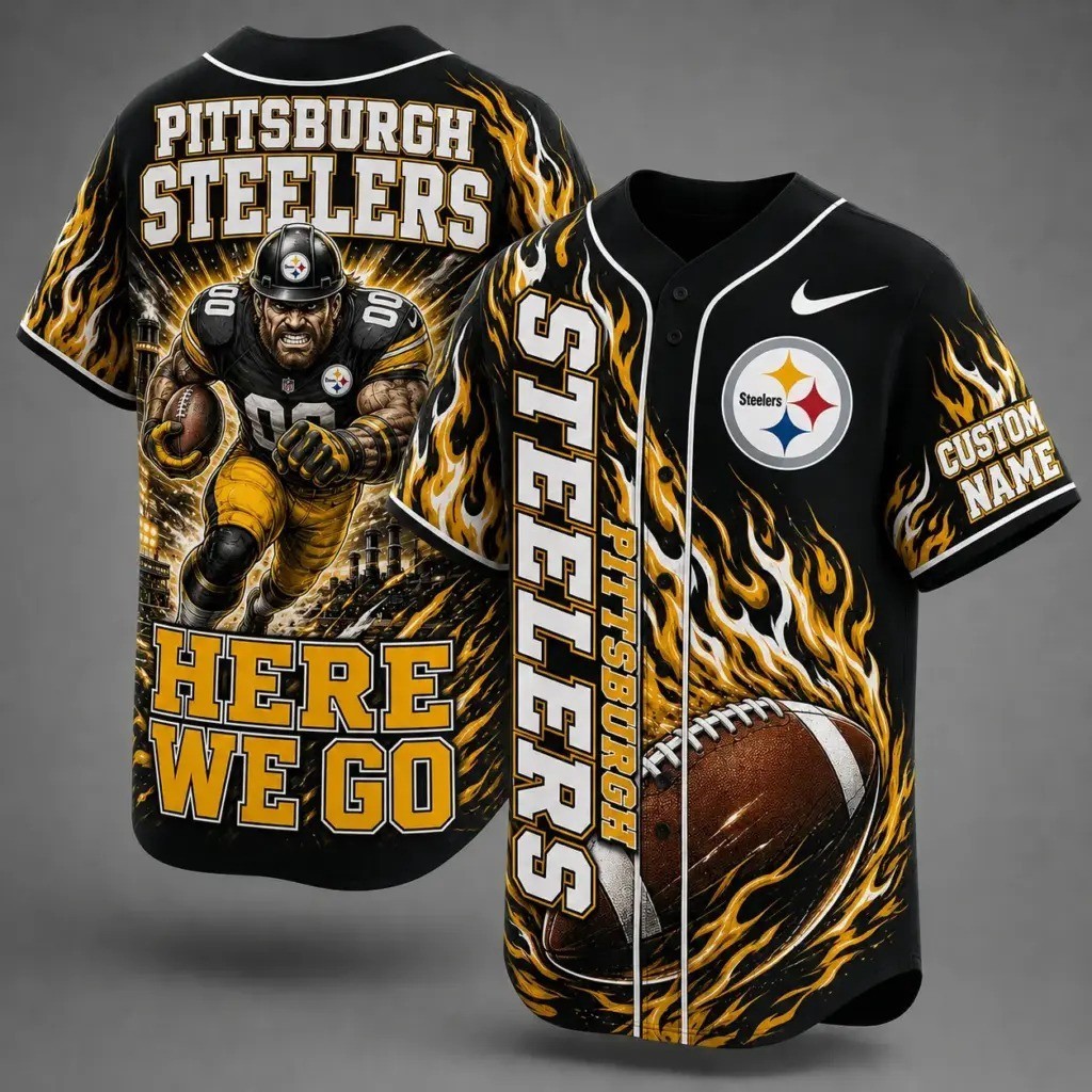 Musemora - Unisex Pittsburgh Steelers Jersey - Football Mascot
