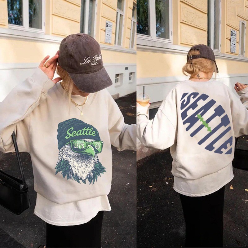 Musemora - Unisex Seattle Seahawks Sweatshirt - Football