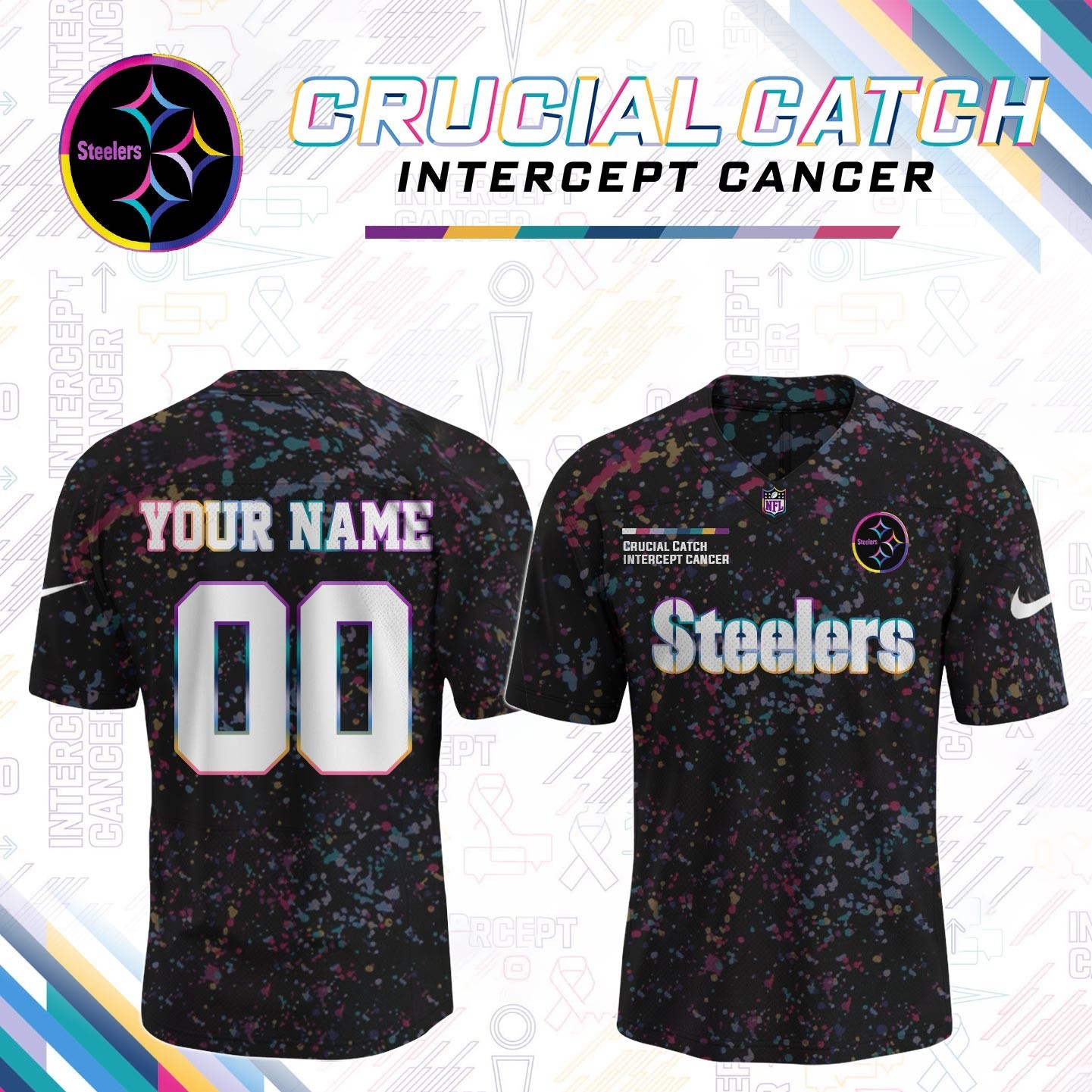 Musemora - Unisex Pittsburgh Steelers Jersey
