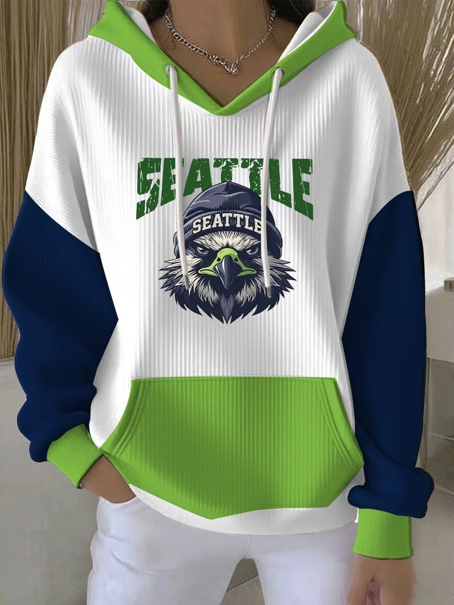 Musemora - Unisex Seattle Seahawks Hoodie - Football Mascot