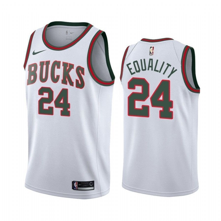 Men's Pat Connaughton Equality Bucks Classic Jersey Multicolor S-3XL
