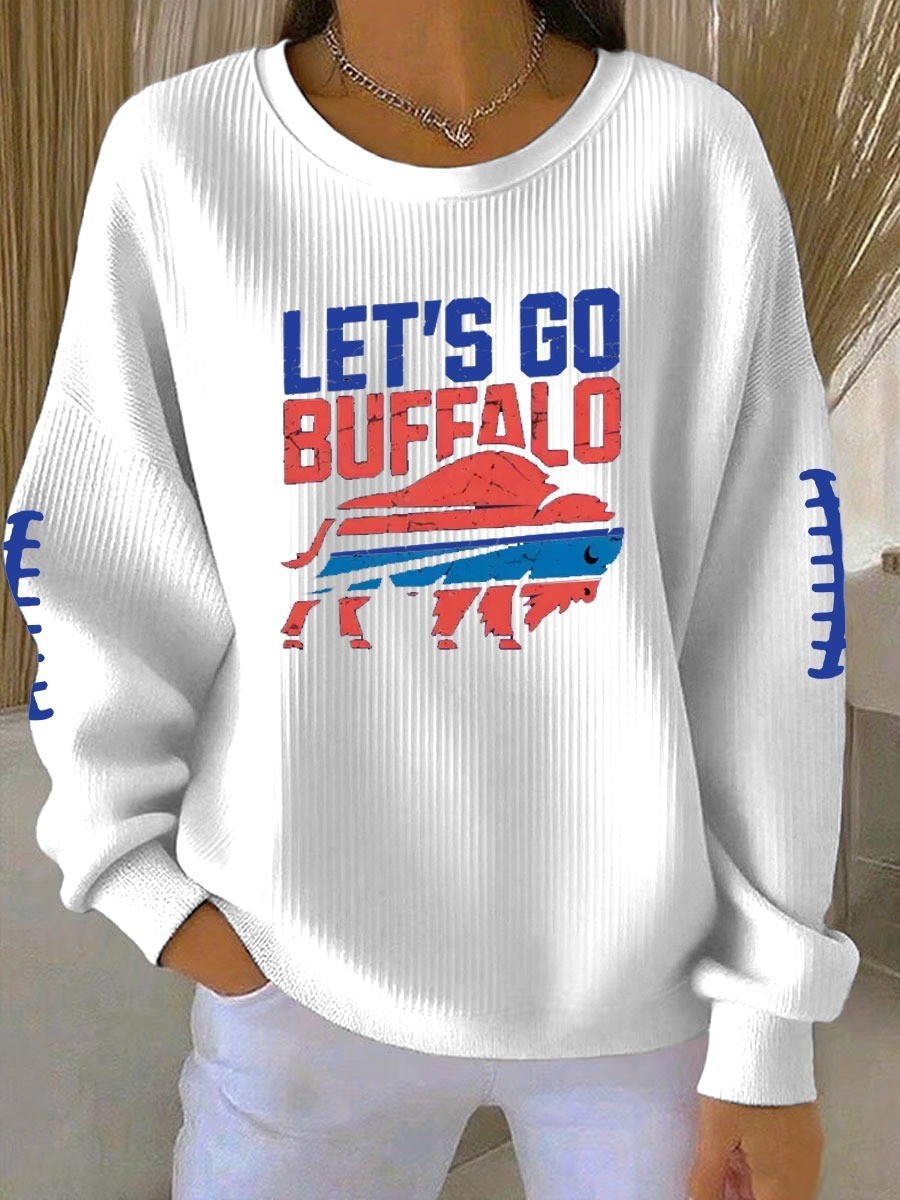 Musemora - Unisex Buffalo Bills Sweatshirt - Game Day Football