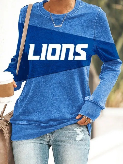 Musemora - Unisex Detroit Lions Sweatshirt - Football