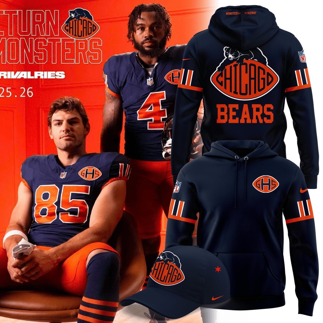 Musemora - Unisex Chicago Bears Hoodie - Game Day