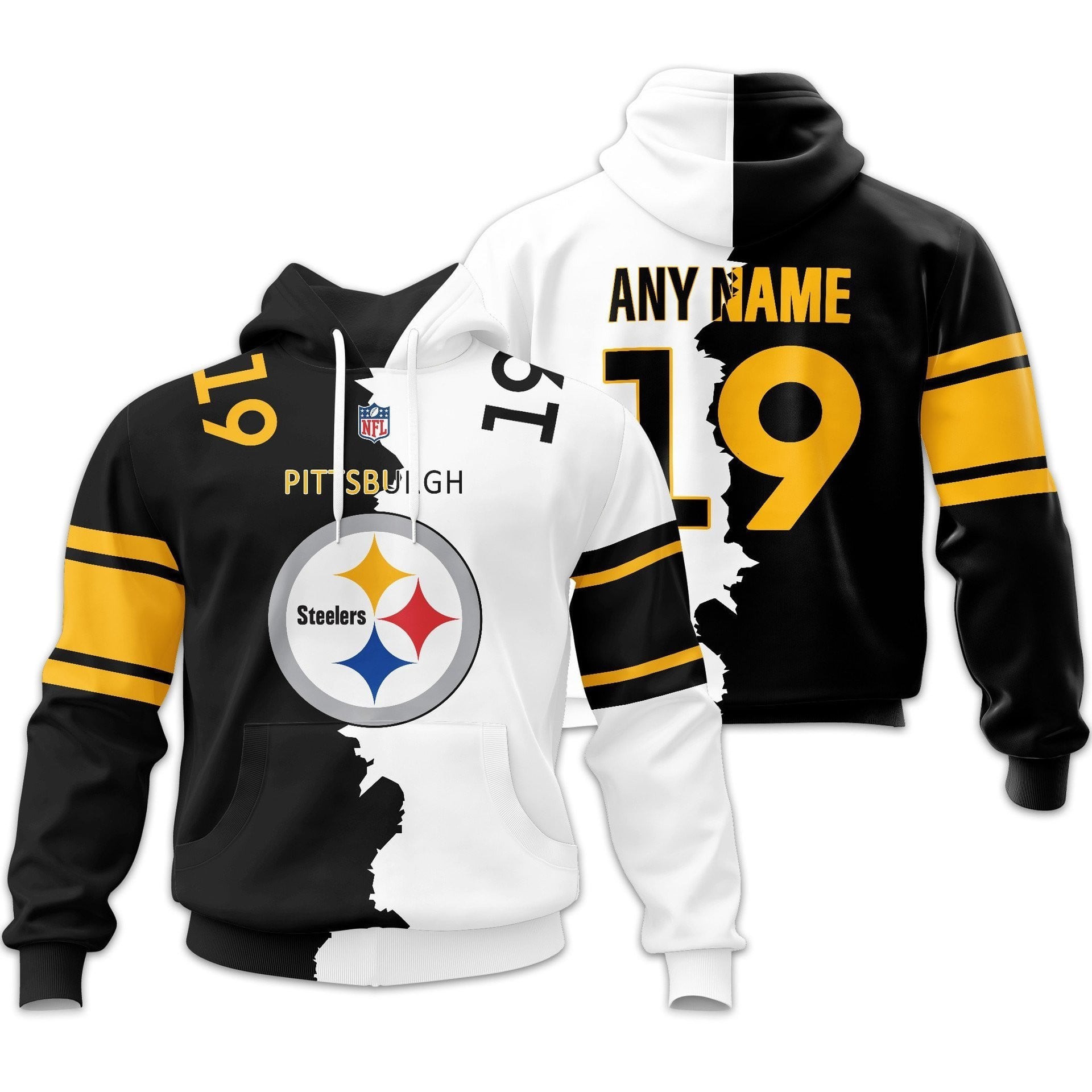 Musemora - Unisex Pittsburgh Steelers Hoodie