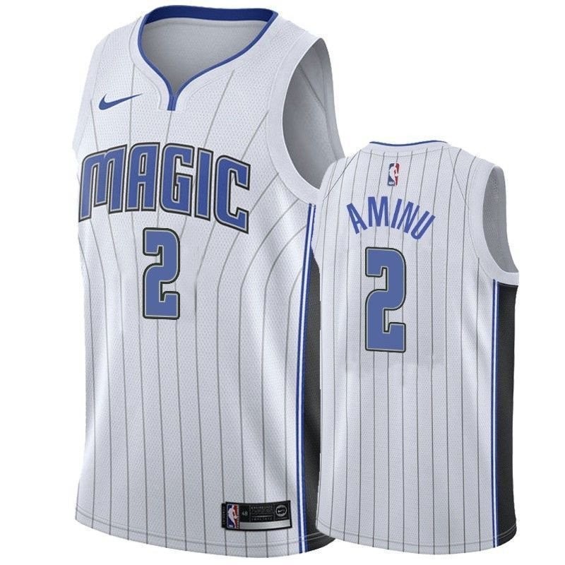 Men's Orlando Magic Al-Farouq Aminu #2 Association Multicolor Jersey