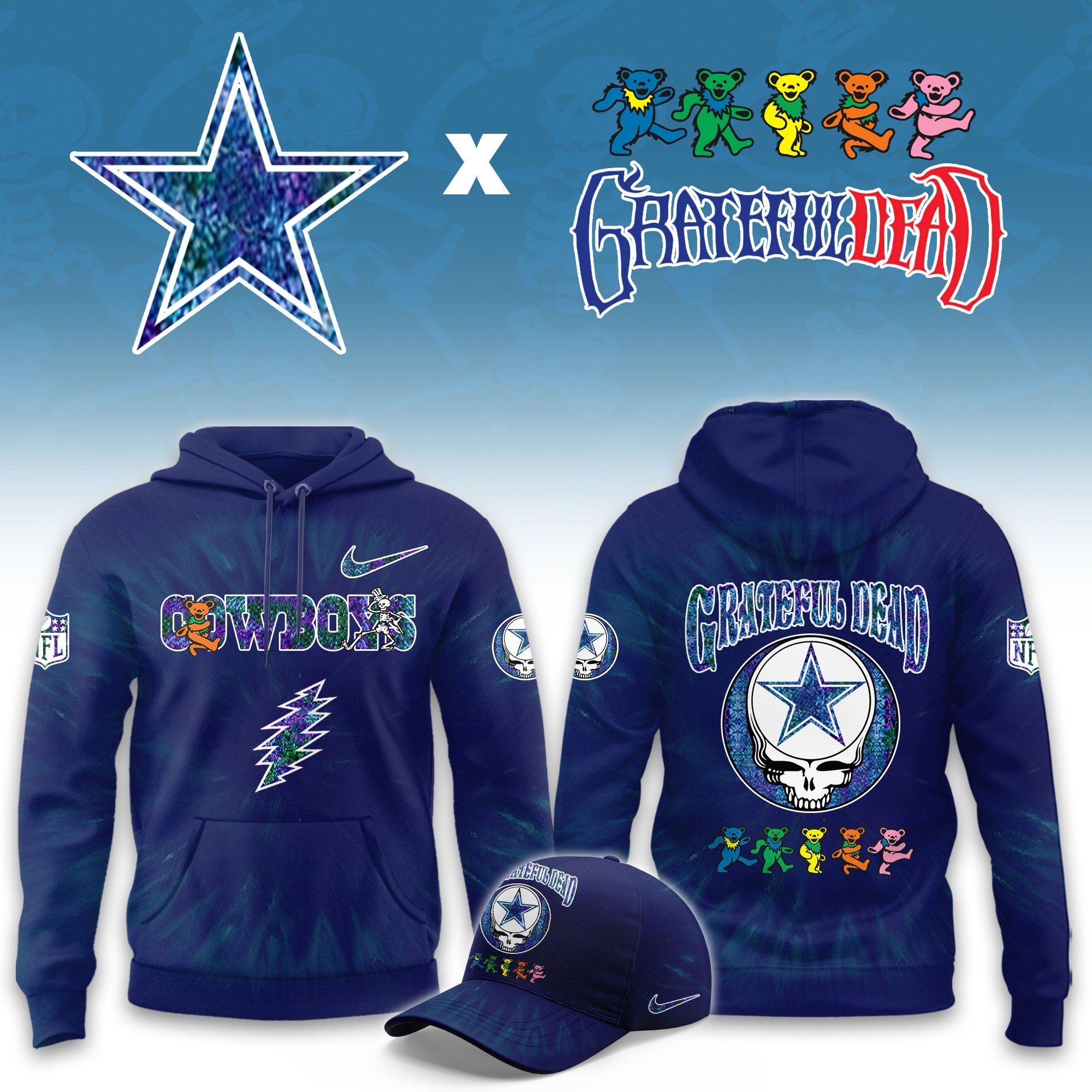 Musemora - Unisex Dallas Cowboys Hoodie - Game Day