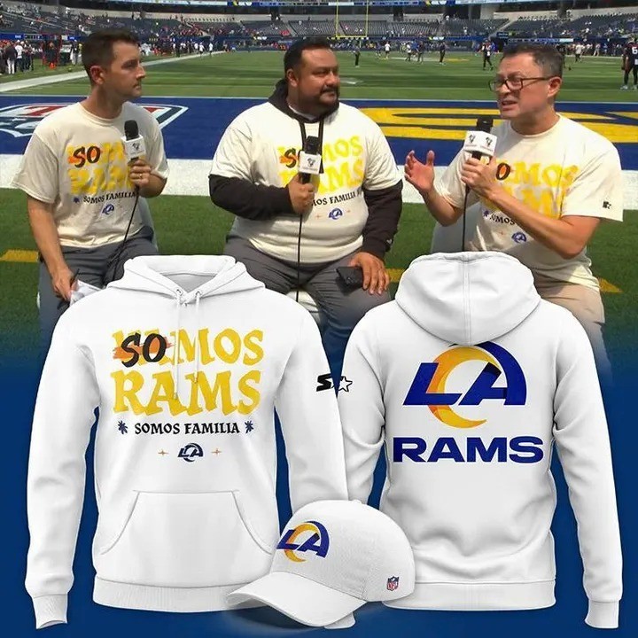 Musemora - Men's Los Angeles Rams Hoodie - Football