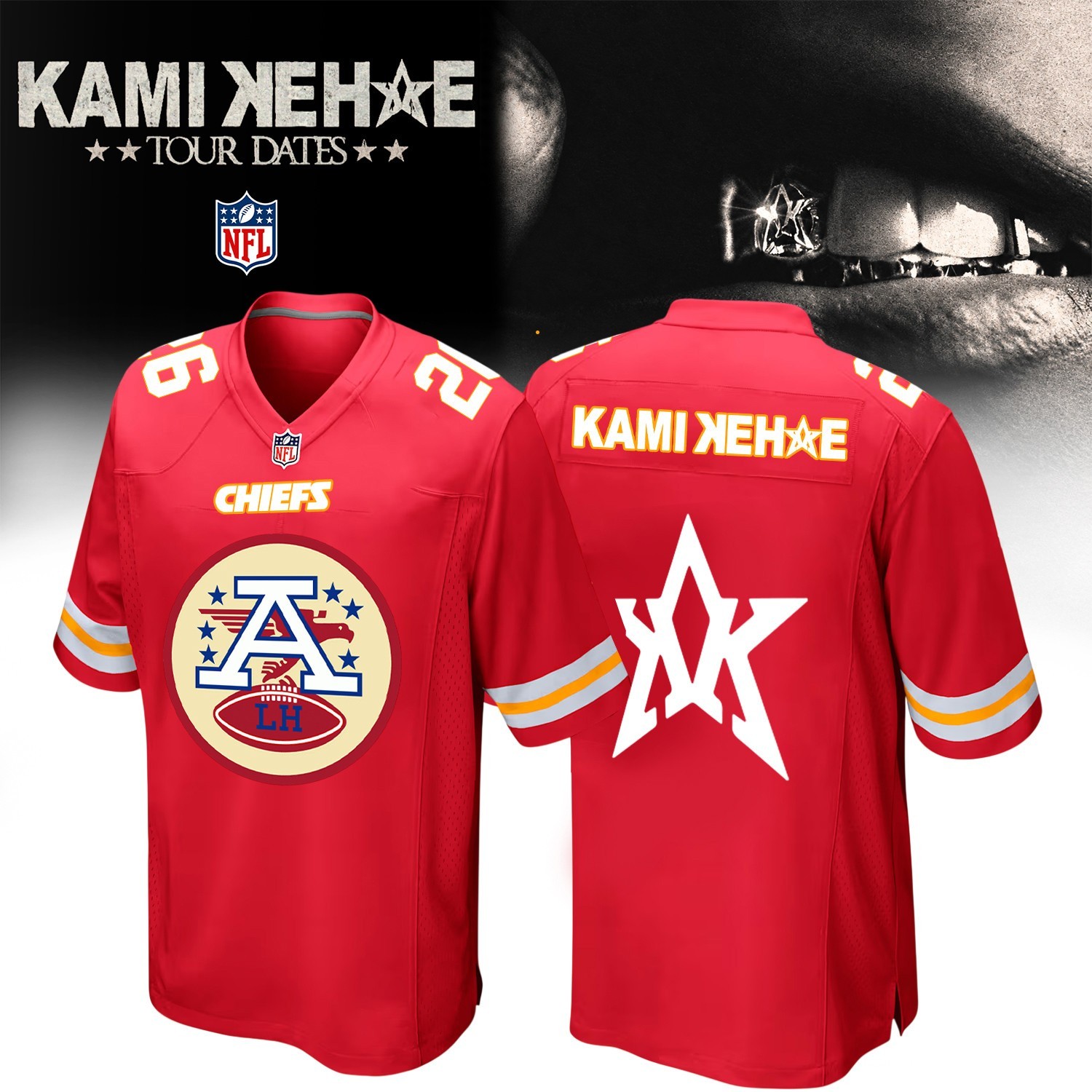 Musemora - Unisex Kansas City Chiefs Jersey - Game Day