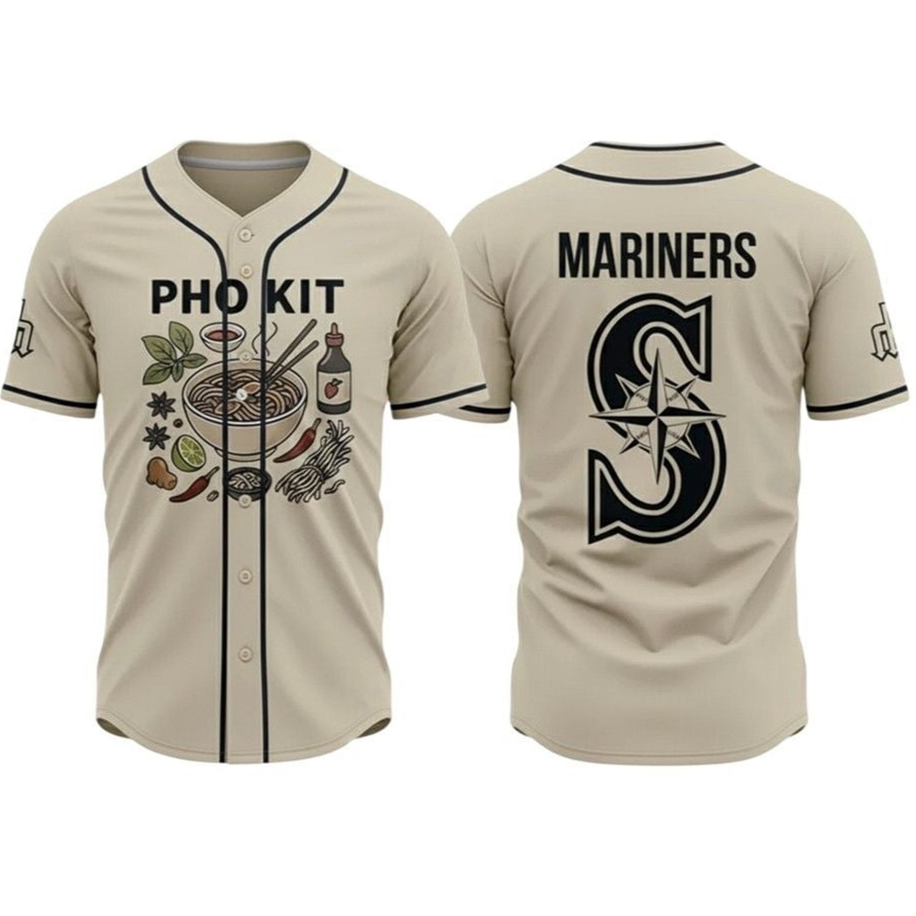 Seattle Mariners 2025 Pho Kit Baseball Jersey