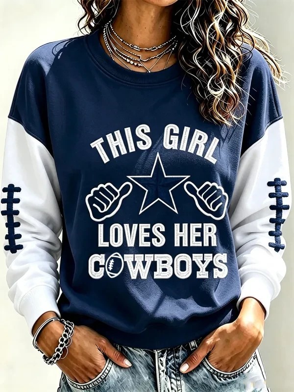 Musemora - Unisex Dallas Cowboys Sweatshirt - Game Day
