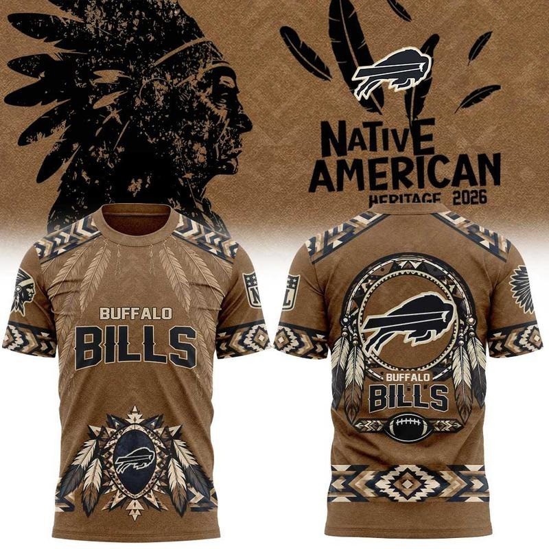 Musemora - Unisex Buffalo Bills T-Shirt - Fan Gear