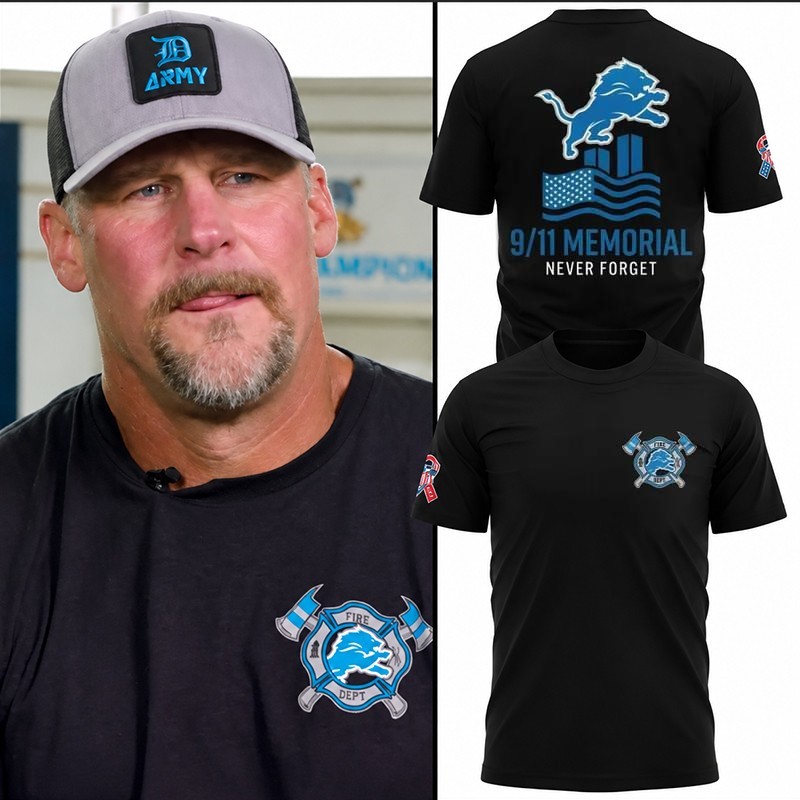 Musemora - Men's Detroit Lions T-Shirt