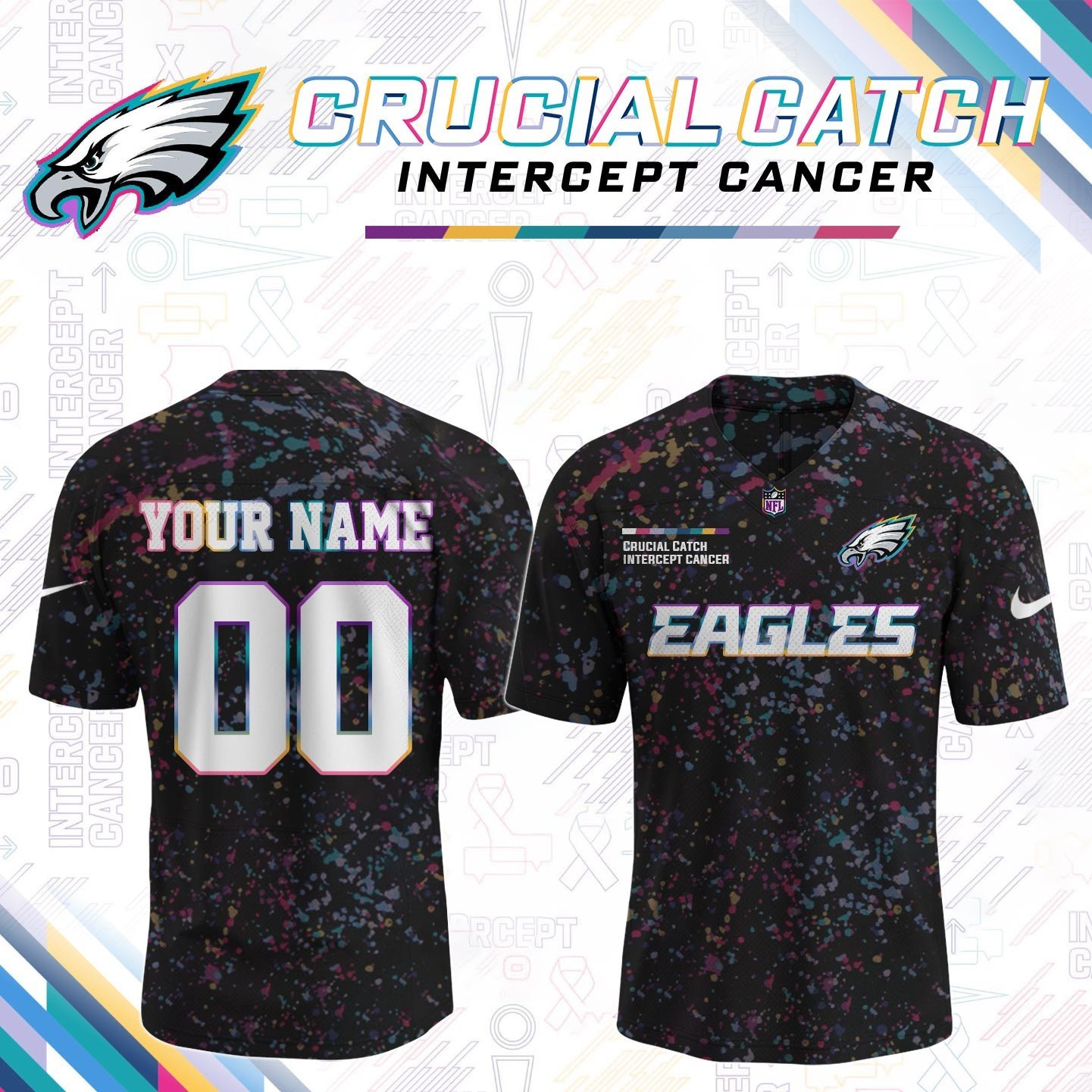 Musemora - Unisex Philadelphia Eagles Jersey