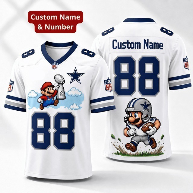 Musemora - Men's Dallas Cowboys Jersey - Football Super Bowl