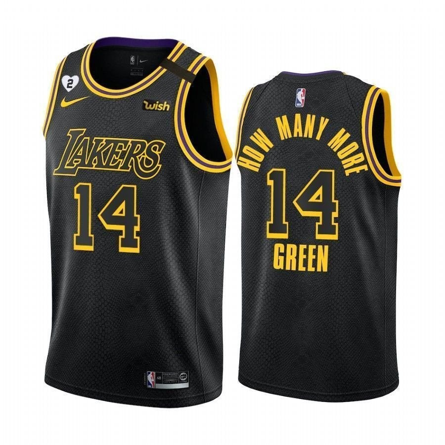 Javale Mcgee Respect Us Lakers Social Justice Mamba Edition Unisex Jersey Multicolor