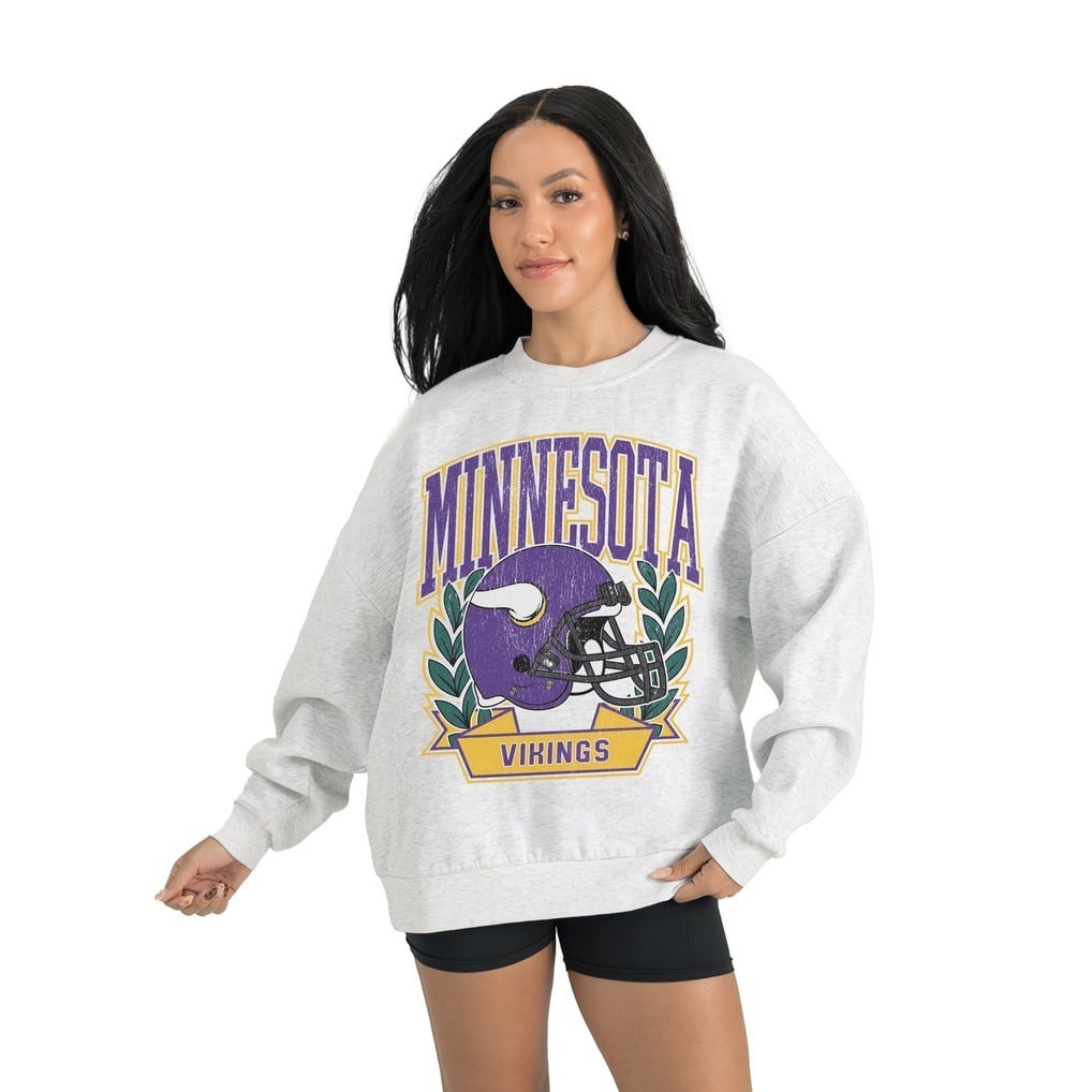 Musemora - Unisex Minnesota Vikings Sweatshirt - Game Day Football