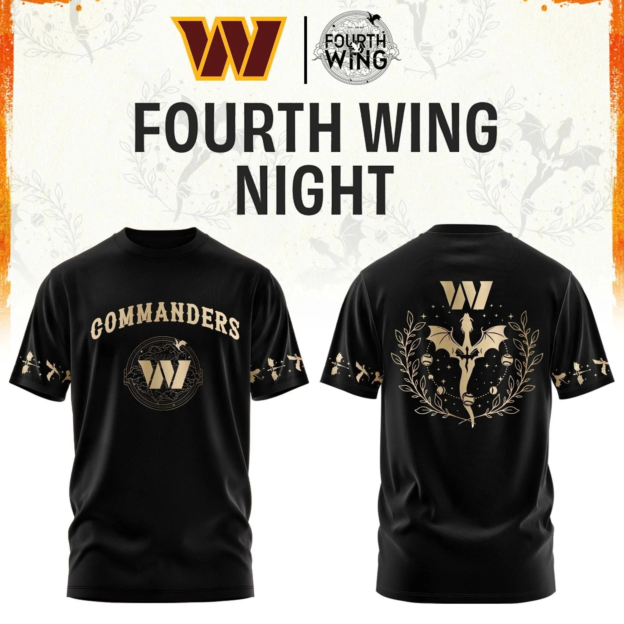 Musemora - Unisex Washington Commanders T-Shirt - Fan Gear