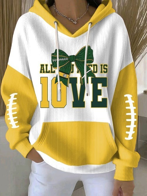 Musemora - Unisex Green Bay Packers Hoodie - Game Day