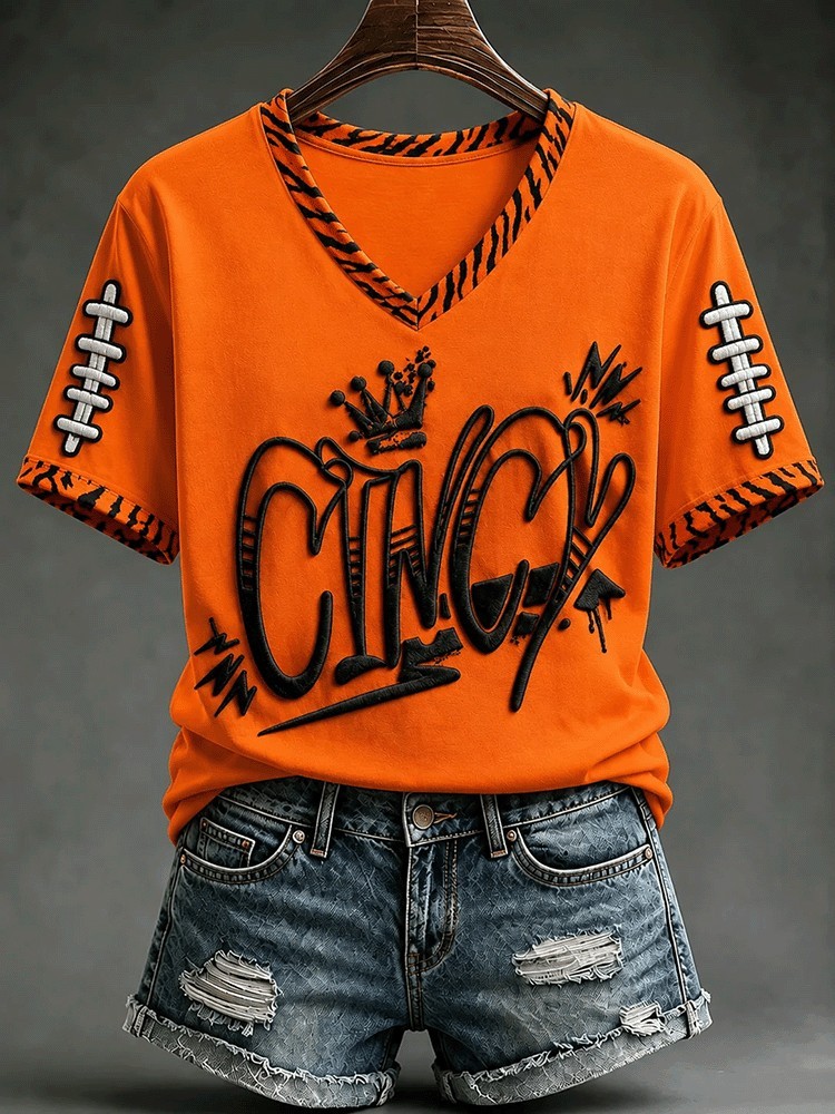 Musemora - Women's Cincinnati Bengals Shirt - Game Day