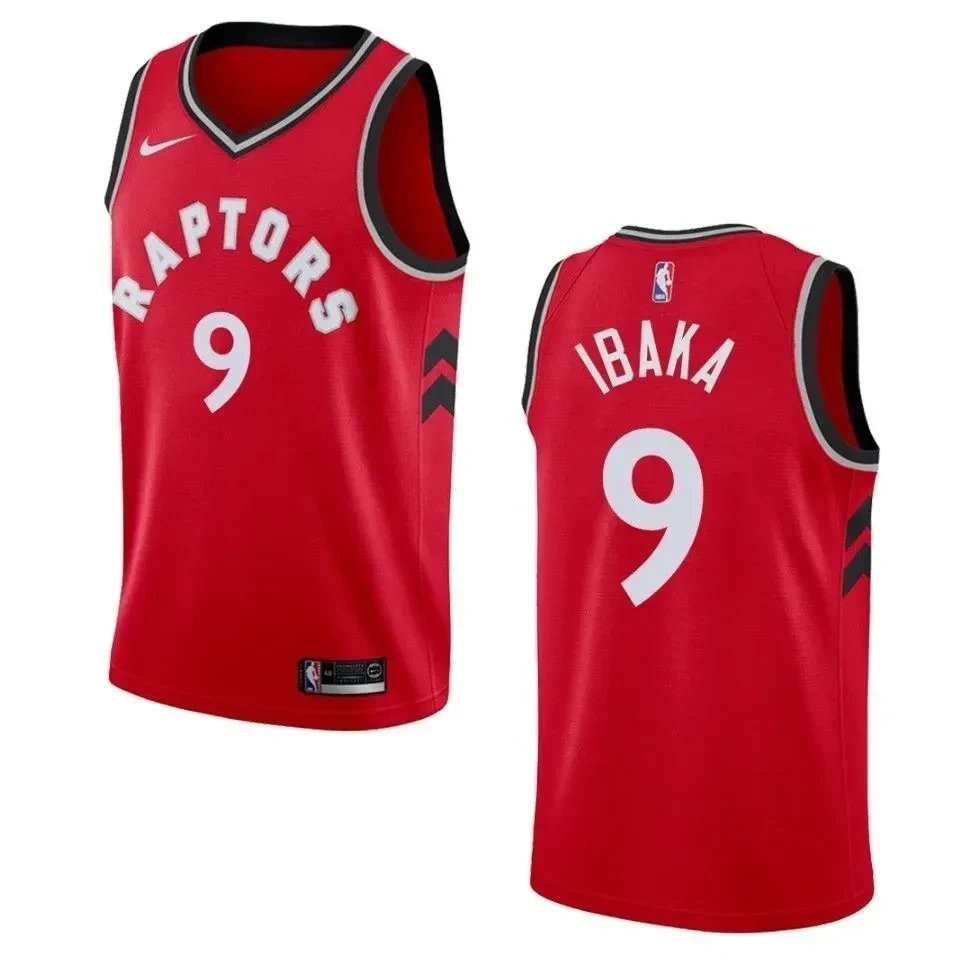 Men's Toronto Raptors Serge Ibaka Icon Swingman Jersey Red