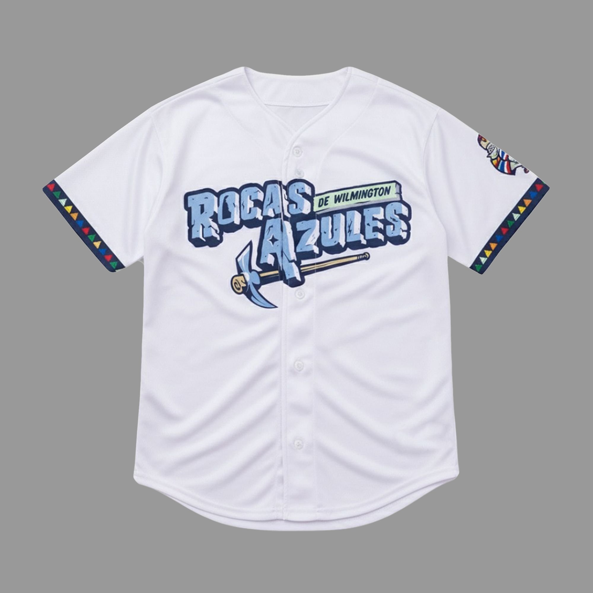 2025 Blue Rocks Rocas Azules de Wilmington Baseball Jersey