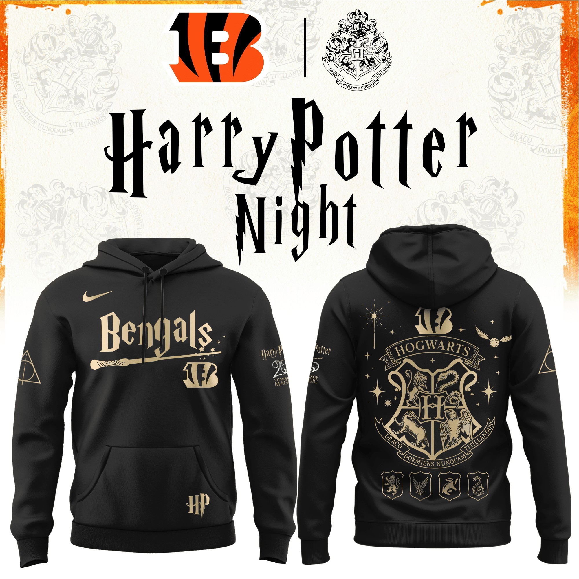 Musemora - Unisex Cincinnati Bengals Hoodie - Football