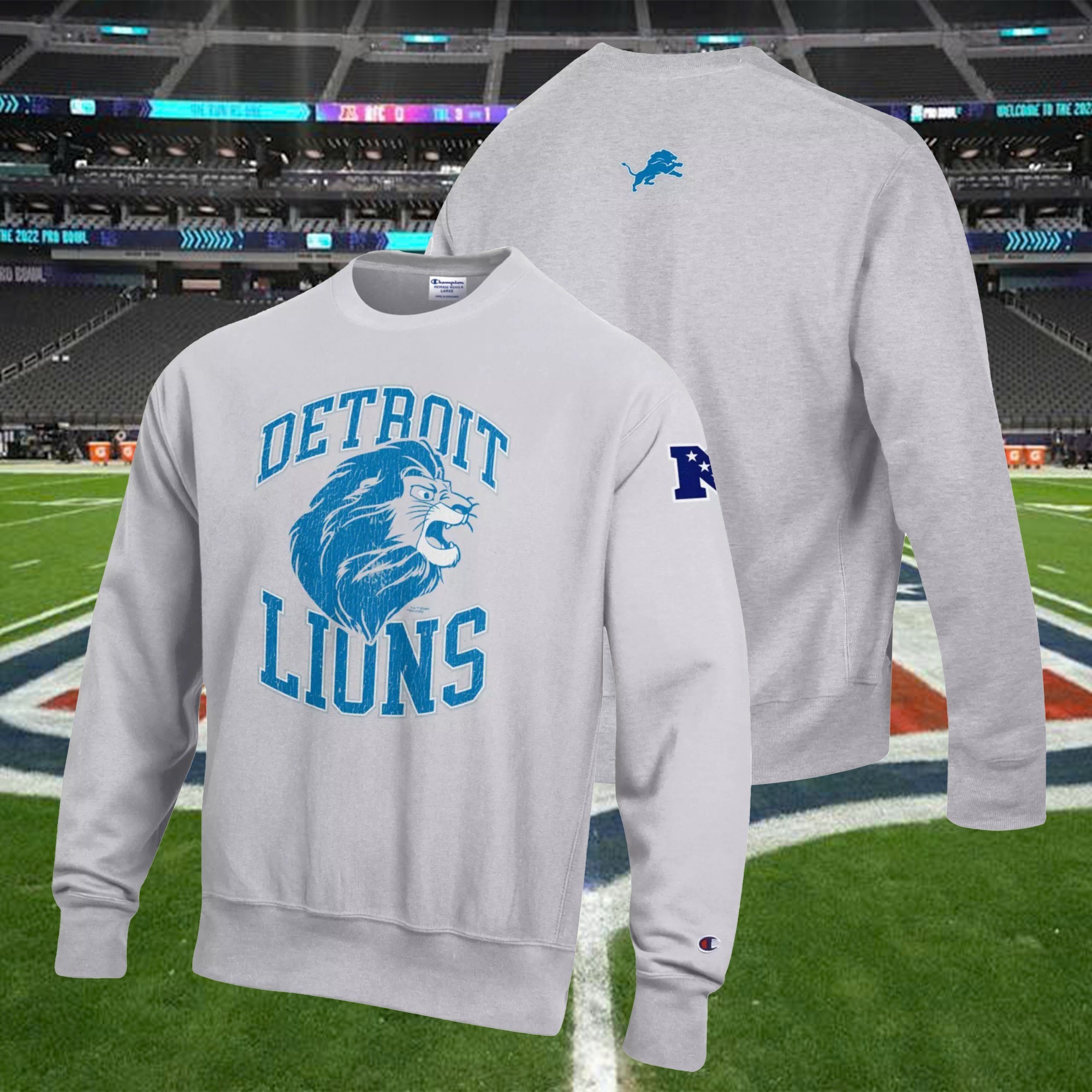 Musemora - Unisex Detroit Lions Sweatshirt