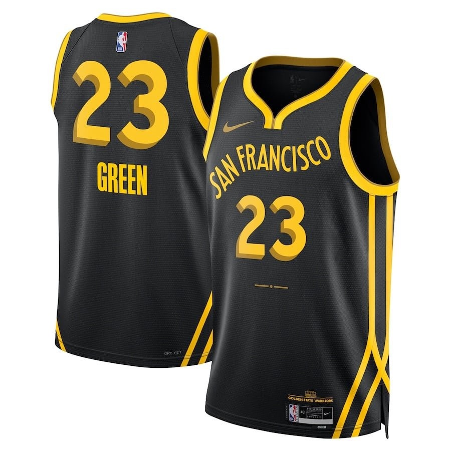 Draymond Green 23 Golden State Warriors 2023/24 City Edition Swingman Jersey Black