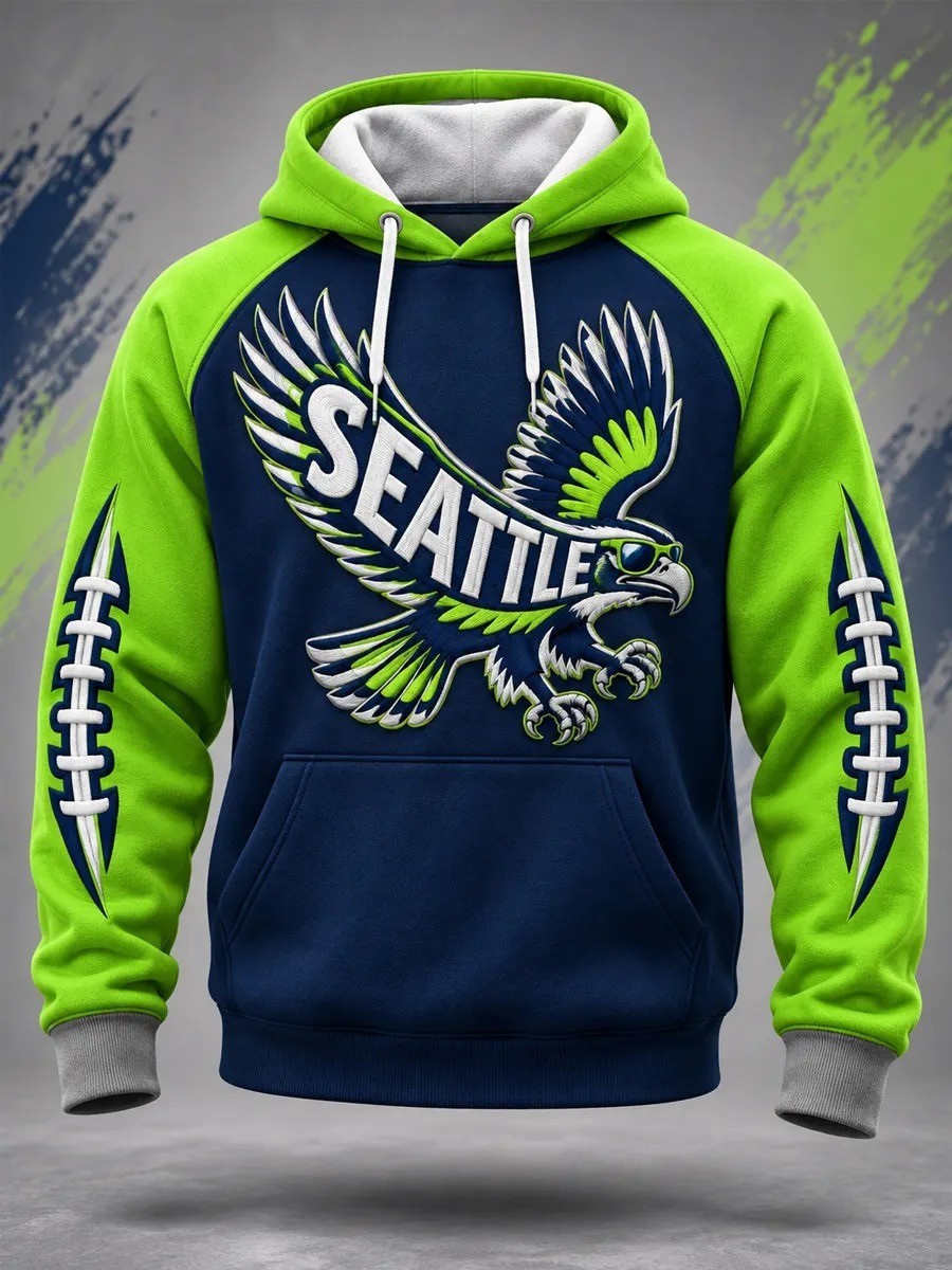 Musemora - Unisex Seattle Seahawks Hoodie - Football