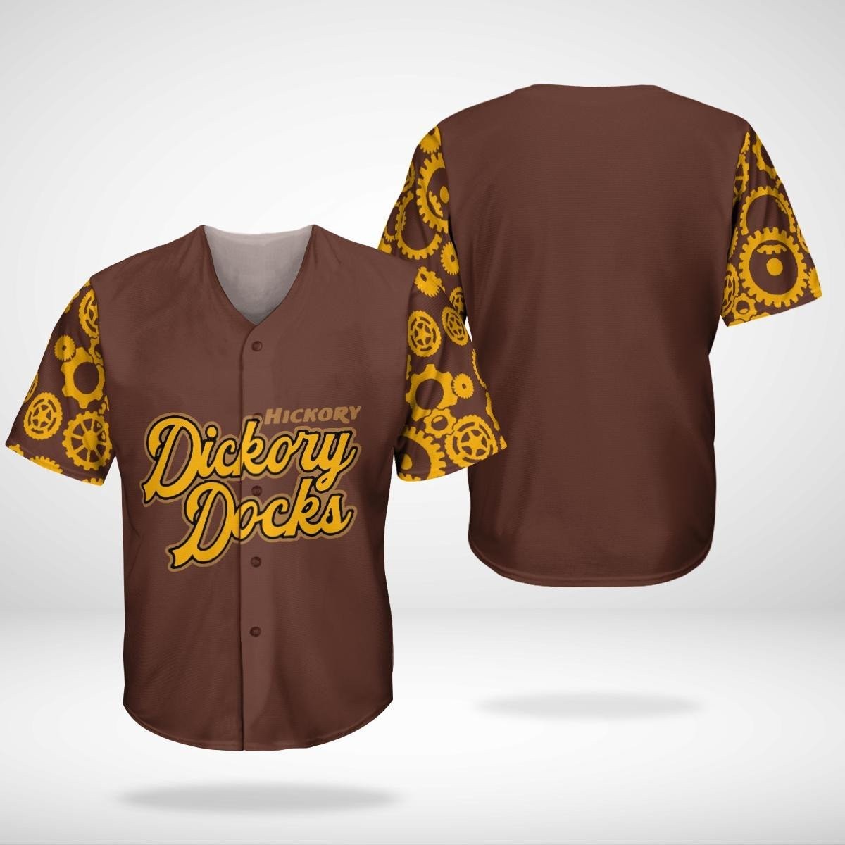 Hickory Crawdads Hickory Dickory Docks Baseball Jersey