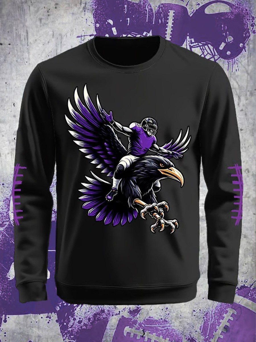Musemora - Unisex Baltimore Ravens Sweatshirt - Football
